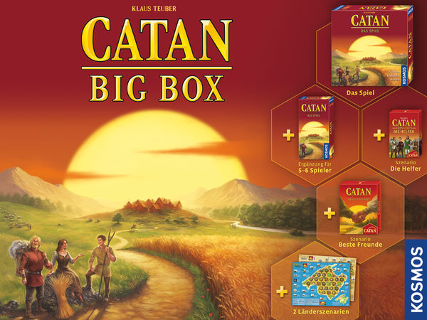 Bild zu Alle Brettspiele-Spiel Catan: Big Box