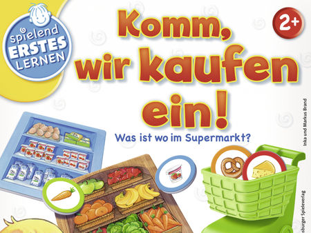 Komm, wir kaufen ein! Was ist wo im Supermarkt?