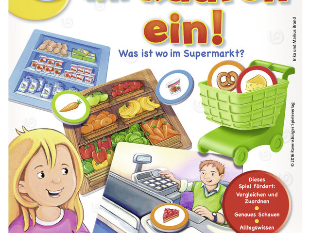 Komm, wir kaufen ein! Was ist wo im Supermarkt? Bild 1