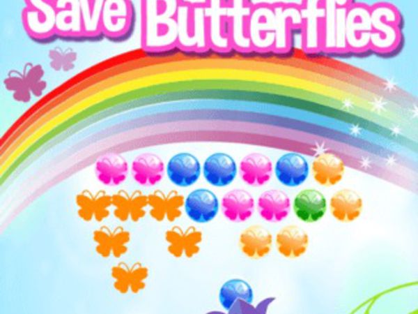 Bild zu Geschick-Spiel Save Butterflies