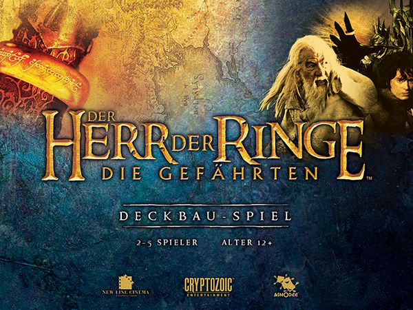 Bild zu Alle Brettspiele-Spiel Der Herr der Ringe - Die Gefährten: Deckbau-Spiel