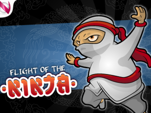 Bild zu Highscore-Spiel Flight of the Ninja