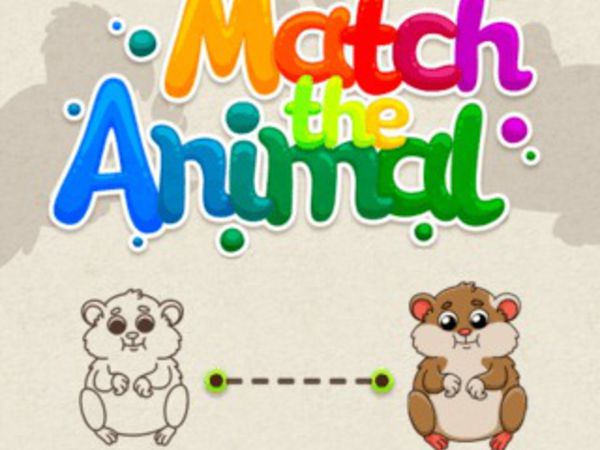 Bild zu Denken-Spiel Match The Animal