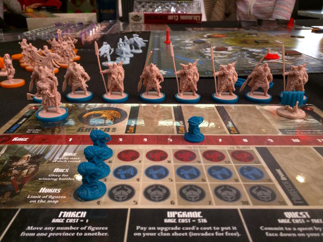 Blood Rage, Spiel, Anleitung und Bewertung auf Alle Brettspiele bei