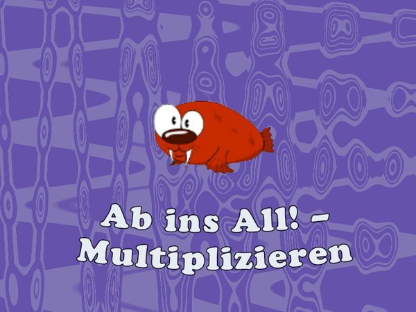 Bild zu HTML5-Spiel Ab ins All - Multiplizieren