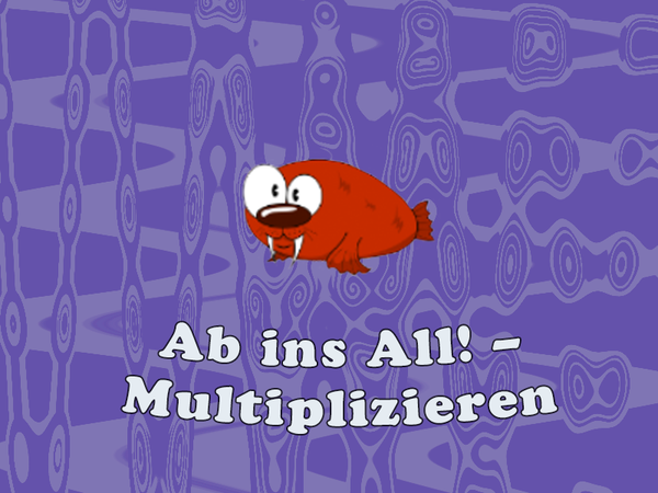 Bild zu Neu-Spiel Ab ins All - Multiplizieren