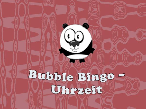 Bild zu Top-Spiel Bubble Bingo - Uhrzeit