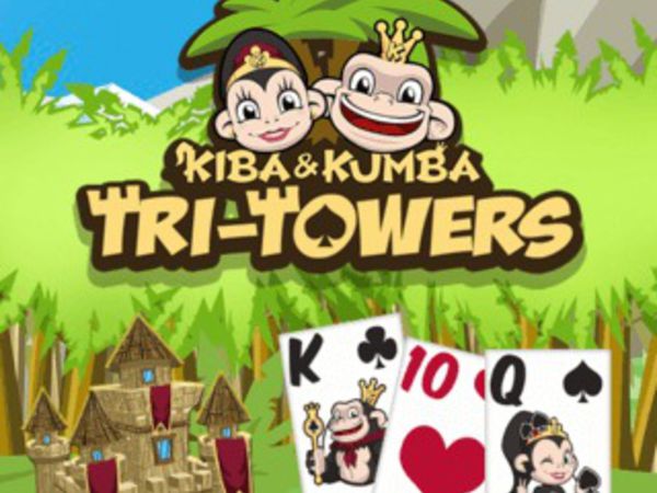 Bild zu Denken-Spiel Kiba & Kumba: Tri Towers Solitaire