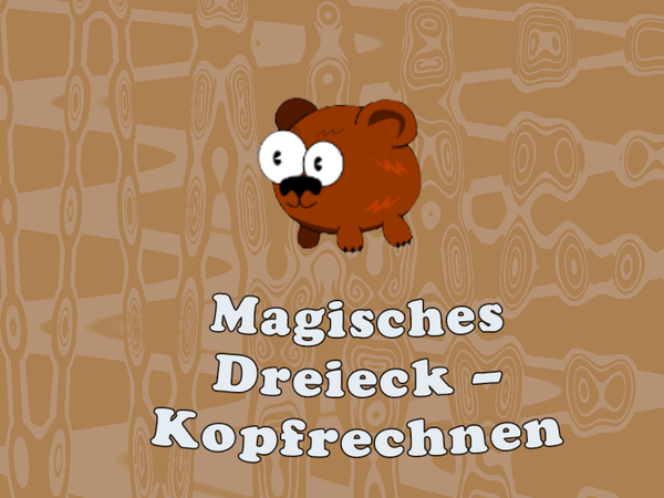 Bild zu Kinder-Spiel Magisches Dreieck - Kopfrechnen