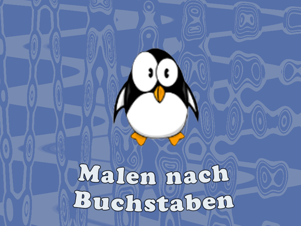 Bild zu Kinder-Spiel Malen nach Buchstaben