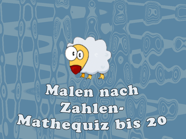 Bild zu Top-Spiel Malen nach Zahlen - Mathequiz bis 20