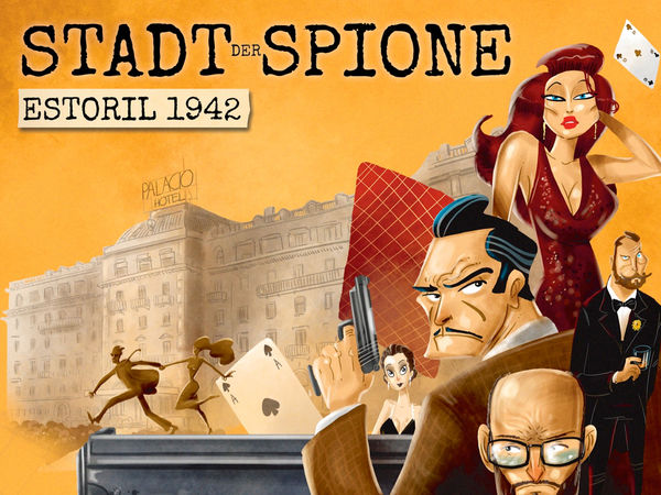 Bild zu Alle Brettspiele-Spiel Stadt der Spione: Estoril 1942