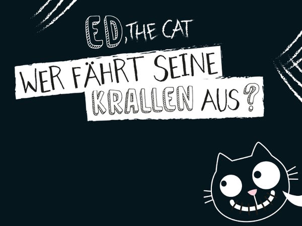 Bild zu Alle Brettspiele-Spiel Ed, the Cat: Wer fährt seine Krallen aus?