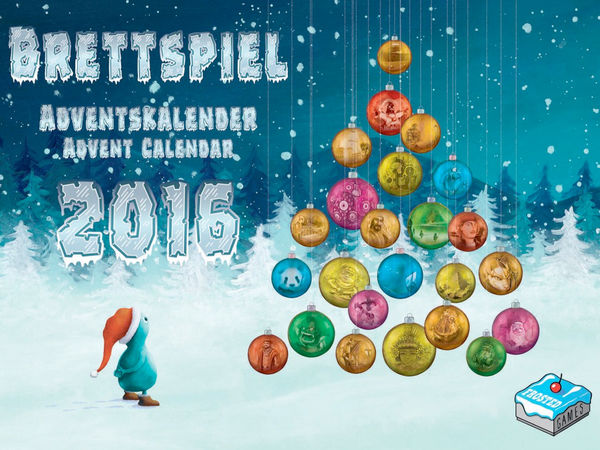 Bild zu Alle Brettspiele-Spiel Brettspiel-Adventskalender 2016