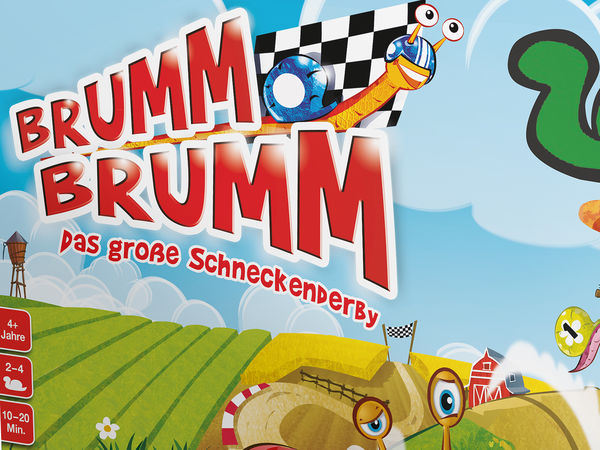 Bild zu Alle Brettspiele-Spiel Brumm Brumm: Das große Schneckenderby