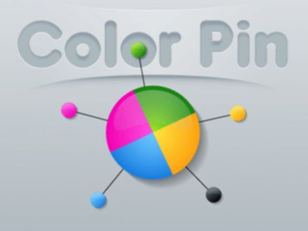Bild zu Geschick-Spiel Color Pin