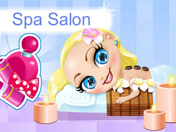 Bild zu Mädchen-Spiel Spa Salon