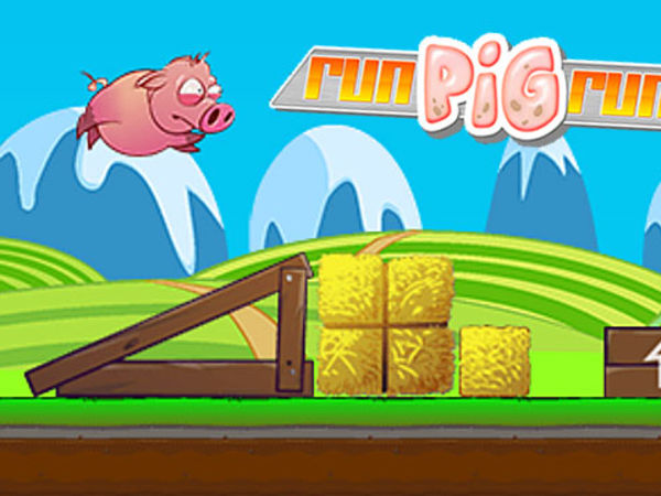 Bild zu Geschick-Spiel Run Pig Run
