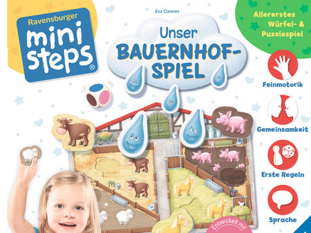 Unser Lieblingsspiel von Espenlaub Verlag Anleitung Würfel Unser Bauernhof 