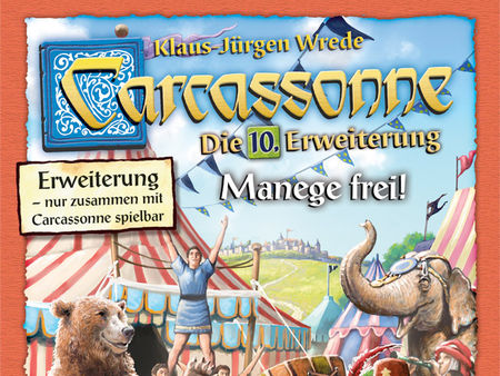 Carcassonne: 10. Erweiterung - Manege frei!