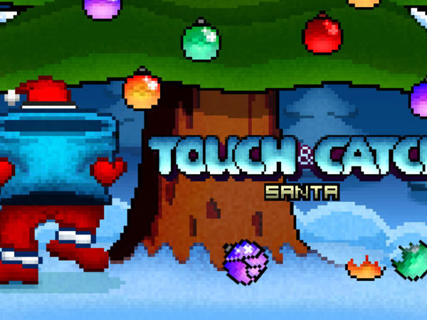 Bild zu Geschick-Spiel Touch and Catch Santa