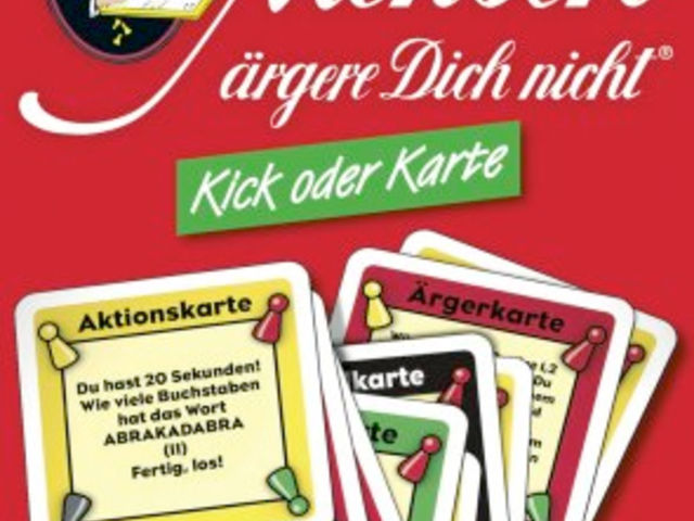 Mensch ärgere Dich nicht! Kick oder Karte - Ergänzungspackung Bild 1