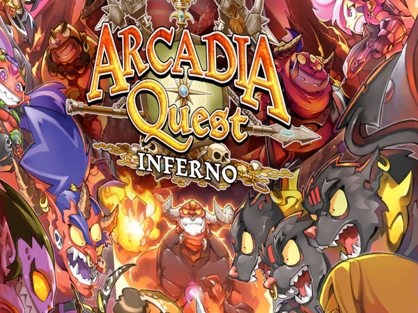 Bild zu Alle Brettspiele-Spiel Arcadia Quest: Inferno