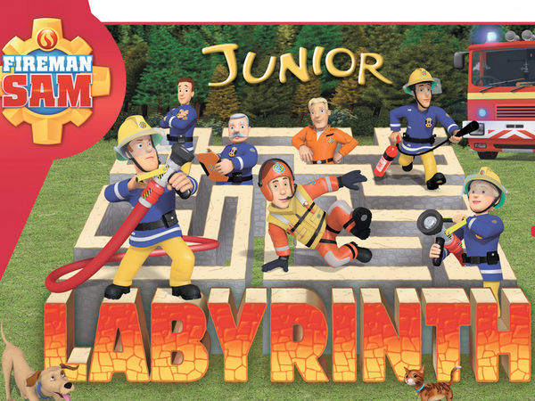 Bild zu Alle Brettspiele-Spiel Feuerwehrmann Sam: Junior Labyrinth