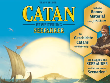 Catan: Erweiterung - Seefahrer - Jubiläumsedition