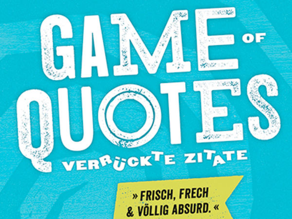 Bild zu Alle Brettspiele-Spiel Game of Quotes: Verrückte Zitate