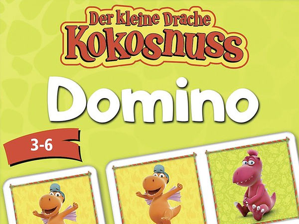 Bild zu Alle Brettspiele-Spiel Der kleine Drache Kokosnuss - Domino