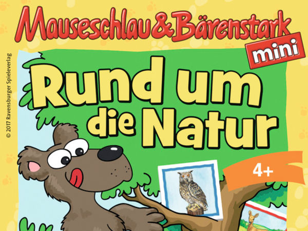 Bild zu Alle Brettspiele-Spiel Mauseschlau & Bärenstark - Rund um die Natur