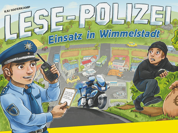 Bild zu Alle Brettspiele-Spiel Lese-Polizei: Einsatz in Wimmelstadt