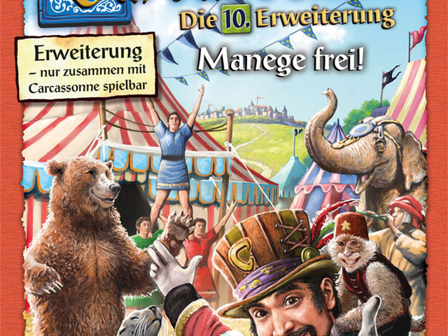 Carcassonne: 10. Erweiterung - Manege frei! Bild 1