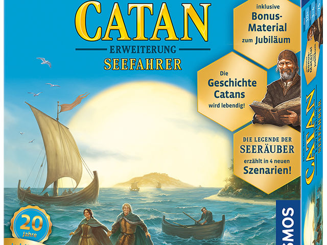 Catan: Erweiterung - Seefahrer - Jubiläumsedition Bild 1