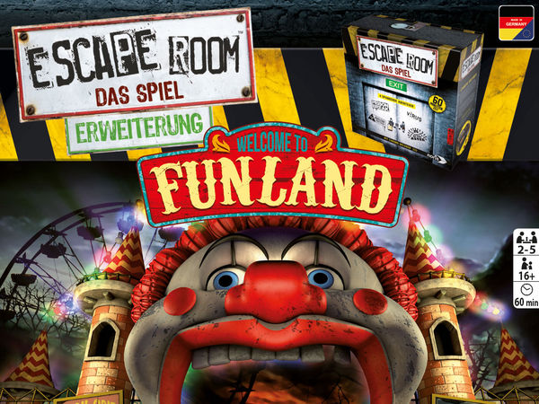 Bild zu Alle Brettspiele-Spiel Escape Room: Das Spiel - Funland