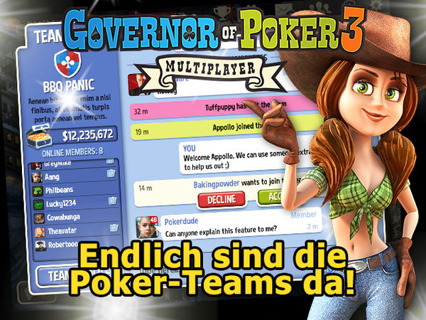 Bild zu Neu-Spiel Governor of Poker 3