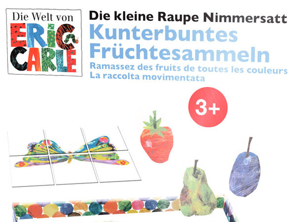 Bild zu Alle Brettspiele-Spiel Die kleine Raupe Nimmersatt: Kunterbuntes Früchtesammeln