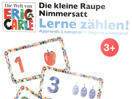 Die kleine Raupe Nimmersatt: Lerne zählen!