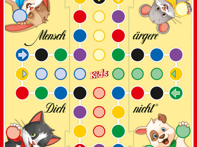 Mensch ärgere Dich nicht! Kids - Reisespiel, Spiel, Anleitung und