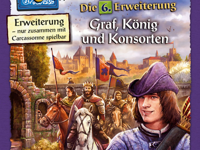 Carcassonne: 6. Erweiterung - Graf, König und Konsorten Bild 1