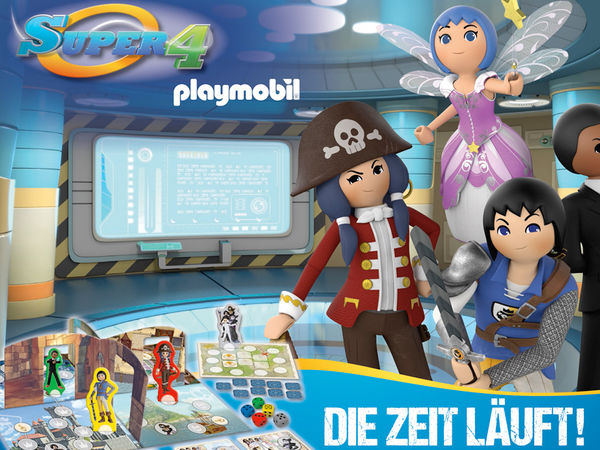 Bild zu Alle Brettspiele-Spiel Playmobil: Super 4 - Die Zeit läuft!