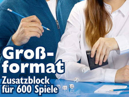 Großer Kniffelblock