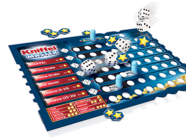 Kniffel Master, Spiel, Anleitung und Bewertung auf Alle Brettspiele bei spielen.de