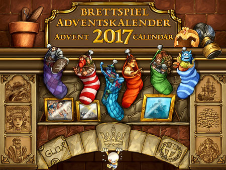 Brettspiel-Adventskalender 2017