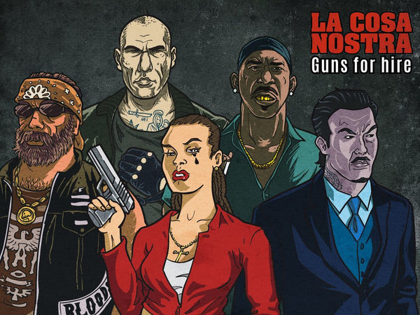 Bild zu Alle Brettspiele-Spiel La Cosa Nostra: Guns For Hire