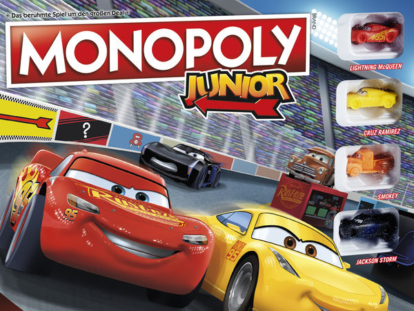 Bild zu Alle Brettspiele-Spiel Monopoly Junior Cars 3