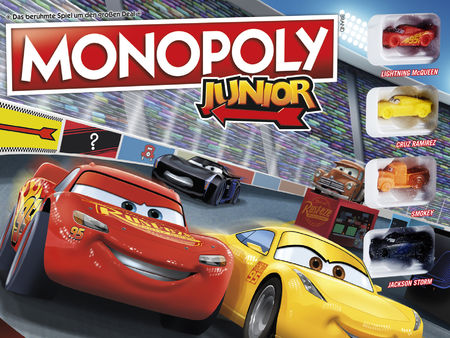 Monopoly Junior Cars 3