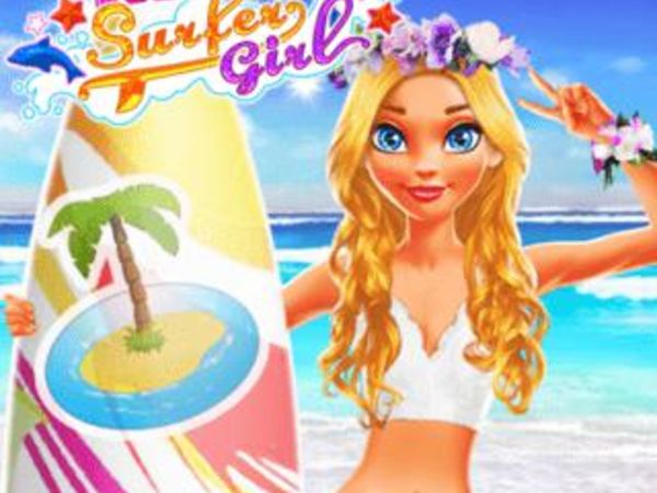 Bild zu Mädchen-Spiel Nina - Surfer Girl