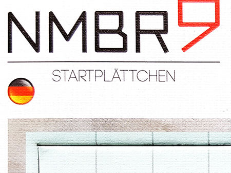 NMBR 9: Startplättchen